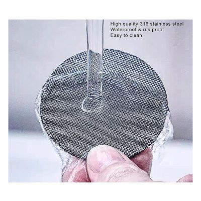 Neouza Paslanmaz Çelik Espresso Puck Screen, 51 mm - 4
