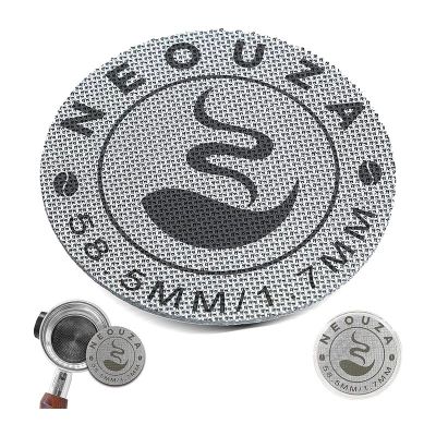 Neouza Paslanmaz Çelik Espresso Puck Screen, 58.5 mm - 1