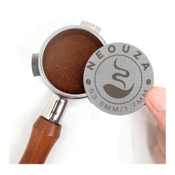 Neouza Stainless Steel Espresso Puck Screen, 53.5 mm - 4