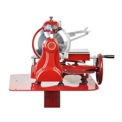 Noaw 250/21 Volanina Manuel Gıda Dilimleme Makinesi, 250 mm, Kırmızı - Thumbnail
