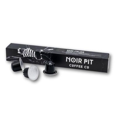Noir Pit Dark Italian 10 Adet Kapsül Kahve - Noir Pit