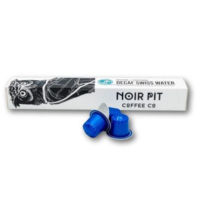 قهوة Noir Pit منزوعة الكافيين 10 كبسولات قهوة منزوعة الكافيين - Noir Pit