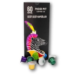 قهوة Noir Pit مشكل 60 كبسولة قهوة - Noir Pit