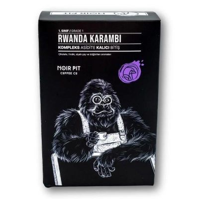 Noir Pit Rwanda Çekirdek Kahve, 1 kg - Noir Pit