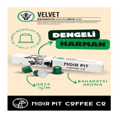 Noir Pit Velvet 60 Adet Kapsül Kahve - 2
