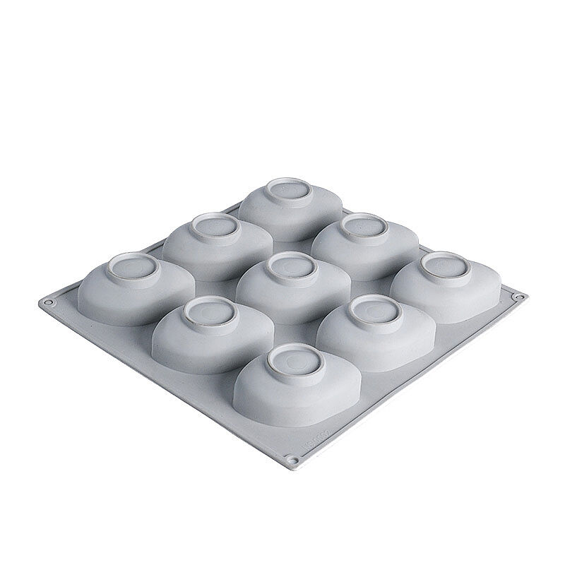Nova Silicon NS 0002 9 Gözlü Mango Formlu Silikon Pasta Kalıbı - Nova Silicon
