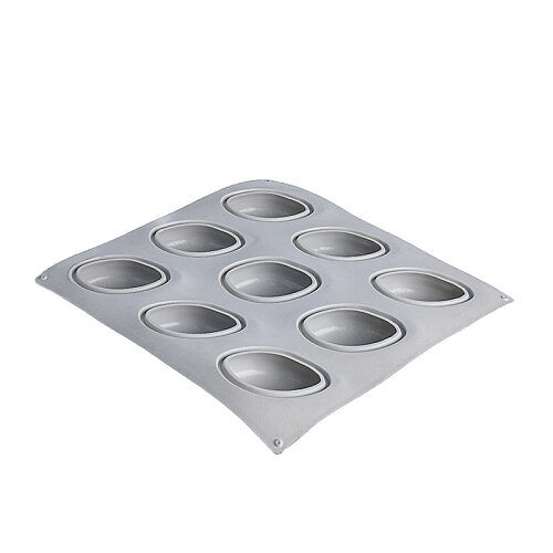 Nova Silicon NS 0002 9 Gözlü Mango Formlu Silikon Pasta Kalıbı - 2