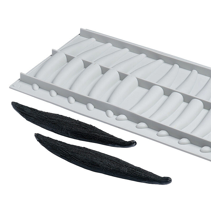 Nova Silicon NS 0003 10 Gözlü Vanilya Çubuğu Formlu Silikon Pasta Kalıbı - Nova Silicon