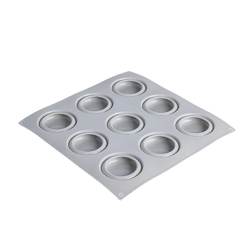Nova Silicon NS 0004 9 Gözlü Nova Silicon Tam Küre Silikon Pasta Kalıbı - Nova Silicon