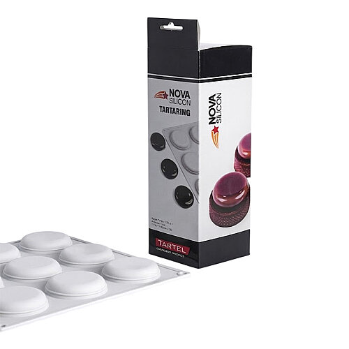 Nova Silicon NS 0005 9 Gözlü Tartaring Silikon Pasta Kalıbı - 4
