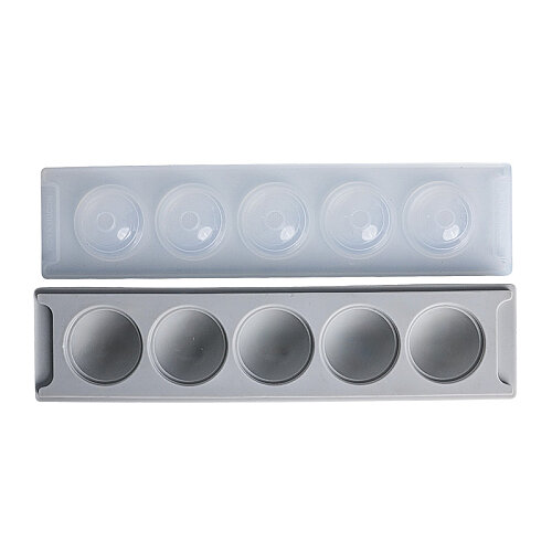 Nova Silicon NS 0006 5 Gözlü 60’lık Küre Silikon Pasta Kalıbı - Nova Silicon (1)
