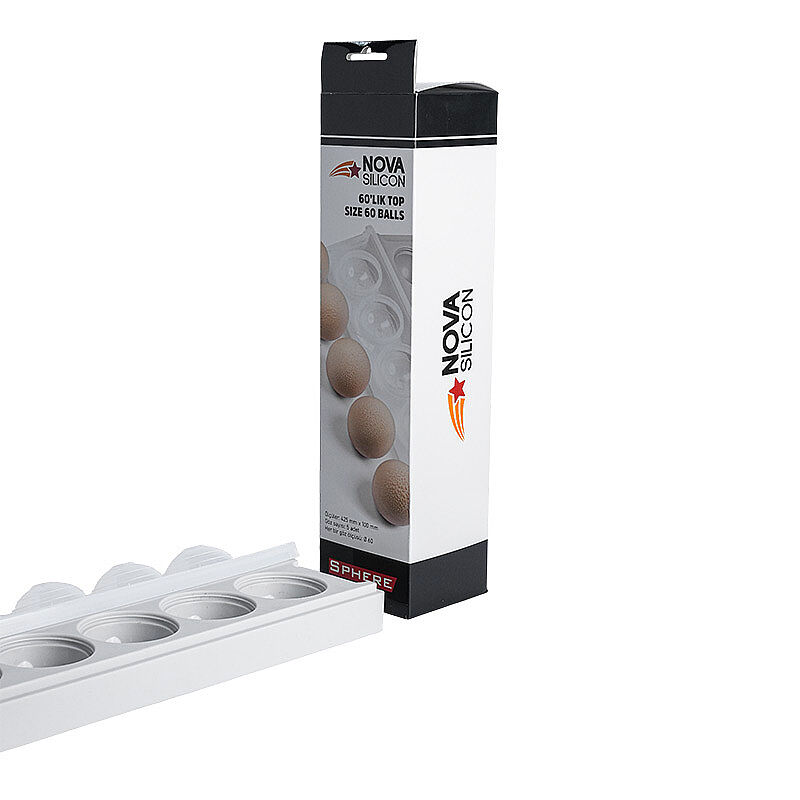 Nova Silicon NS 0006 5 Gözlü 60’lık Küre Silikon Pasta Kalıbı - Nova Silicon