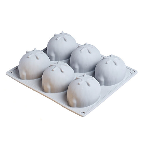 Nova Silicon NS 0017 6 Gözlü Limon Formlu Silikon Pasta Kalıbı - Nova Silicon