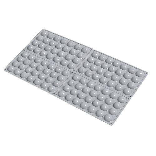 Nova Silicon NS 0027 112 Gözlü 3 cm Yarım Küre Silikon Pasta Kalıbı - 3