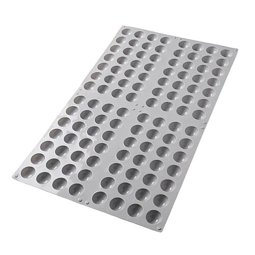 Nova Silicon NS 0027 112 Gözlü 3 cm Yarım Küre Silikon Pasta Kalıbı 