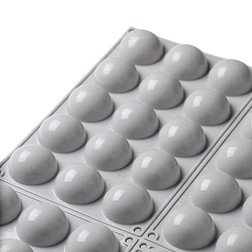 Nova Silicon NS 0027 112 Gözlü 3 cm Yarım Küre Silikon Pasta Kalıbı - 6