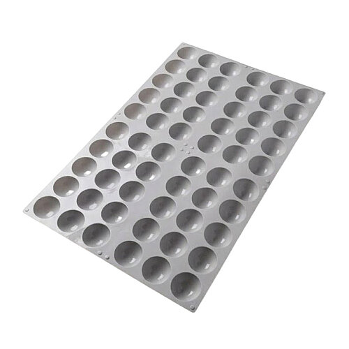 Nova Silicon NS 0028 60 Gözlü 4 cm Yarım Küre Silikon Pasta Kalıbı 