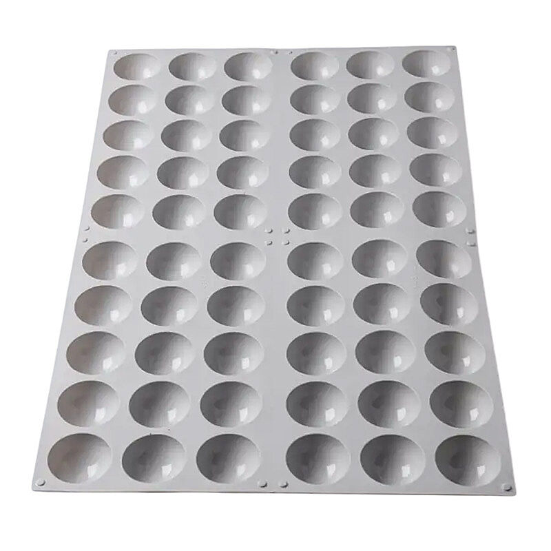 Nova Silicon NS 0029 60 Gözlü 5 cm Yarım Küre Silikon Pasta Kalıbı - Nova Silicon