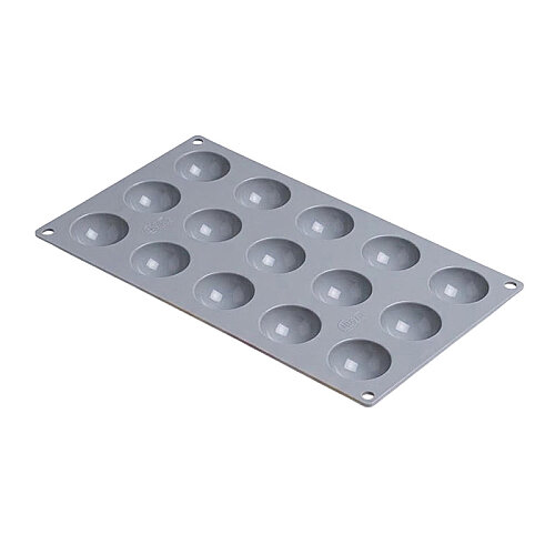 Nova Silicon NS 0030 15 Gözlü 7 cm Yarım Küre Silikon Pasta Kalıbı 