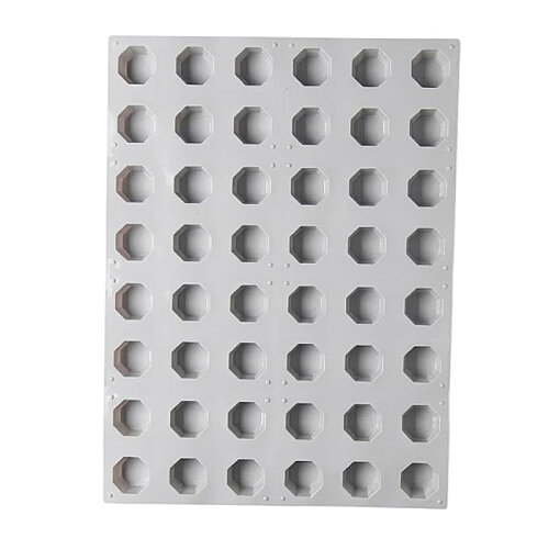 Nova Silicon NS 0032 48 Gözlü Sekizgen Formlu Silikon Pasta Kalıbı - Nova Silicon