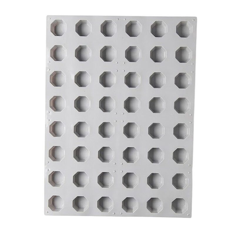 Nova Silicon NS 0032 48 Gözlü Sekizgen Formlu Silikon Pasta Kalıbı - Nova Silicon