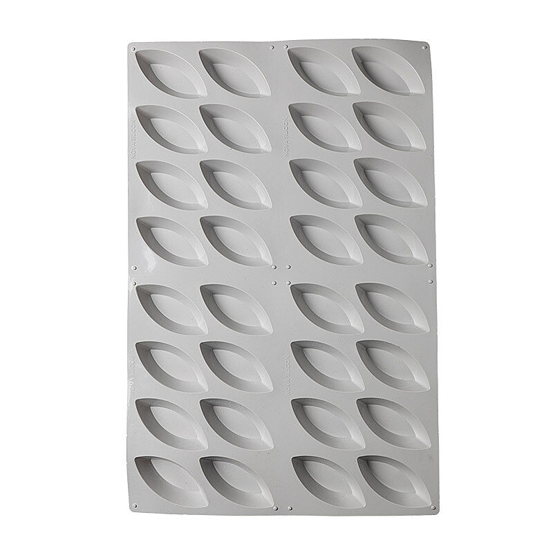 Nova Silicon NS 0033 32 Gözlü Mekik Formlu Silikon Pasta Kalıbı - Nova Silicon