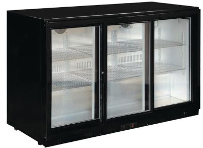 NRO LG-330HEB Bar Arkası Şişe Soğutucu Dolap, 3 Kapılı - 1