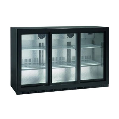 NRO LG-330SB Шкаф для охлаждения бутылок за барной стойкой с 3 раздвижными дверцами - NRO