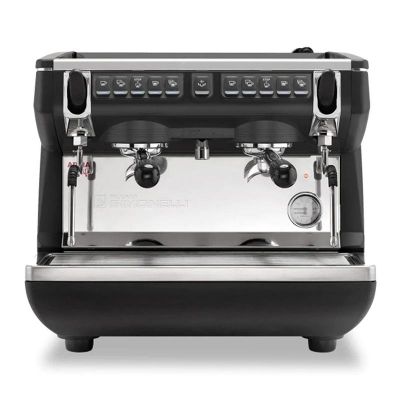 Nuova Simonelli Appia Life Compact Tall Cup Fully Automatic Espresso Coffee Machine, 2 Groups, Black - Nuova Simonelli