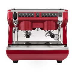 Nuova Simonelli Appia Life Compact Tall Cup Полностью автоматическая кофемашина эспрессо, 2 группы, красный 
