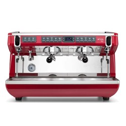 Nuova Simonelli Appia Life XT Tall Cup Tam Otomatik Espresso Kahve Makinesi, 2 Gruplu, Kırmızı 
