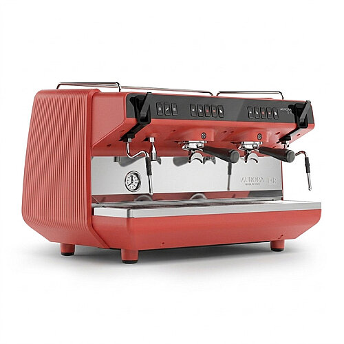 Nuova Simonelli Appia Viva Tall Cup Tam Otomatik Espresso Kahve Makinesi, 2 Gruplu, Kırmızı - Nuova Simonelli