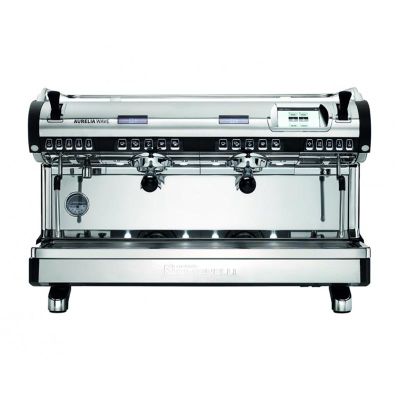 Nuova Simonelli Aurelia Wave T3 Volumetric Fully Automatic Espresso Coffee Machine, 2 Groups, Red - Nuova Simonelli