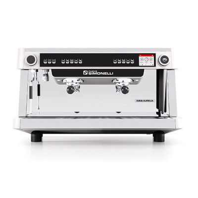 Nuova Simonelli Nuova Aurelia MP Otomatik Dozaj Ayarlı Multi Boiler Espresso Kahve Makinesi, 2 Gruplu, Beyaz - 1