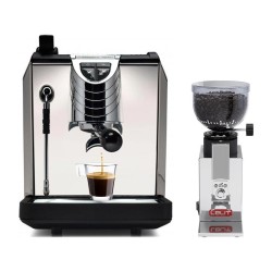 Nuova Simonelli Oscar II Yarı Otomatik Espresso Kahve Makinesi + Lelit Fred Kahve Öğütücü - Thumbnail