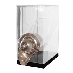 Oggetti Square Coffee Silo, 5, Plexi, Capacity 4 kg, 20x25x40 cm, Chrome - Oggetti