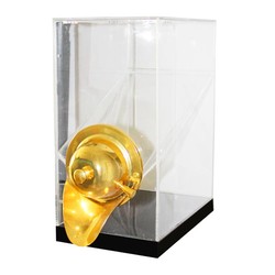 Oggetti Square Coffee Silo, 5, Plexi, Capacity 4 kg, 20x25x40 cm, Gold - Oggetti