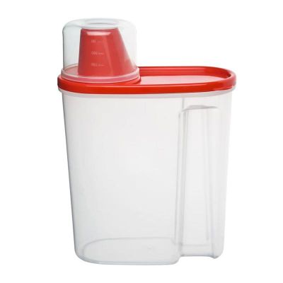 Bora Plastik Erzak Kabı, Ölçekli, 2.2 L - 1