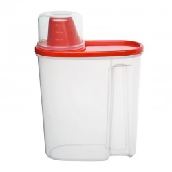 Bora Plastik Erzak Kabı, Ölçekli, 2.2 L - Bora Plastik