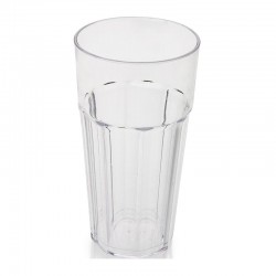 Bora Plastik BO759 Kırılmaz Oluklu Bardak, Polikarbonat, 470 ml - Bora Plastik