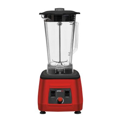 Omake Buz Kırıcı Manuel Bar Blender, Kapak Sensörlü, 3 L, 2200 W, Kırmızı - 1