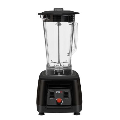 Omake Buz Kırıcı Manuel Bar Blender, Kapak Sensörlü, 3 L, 2200 W, Siyah - 1