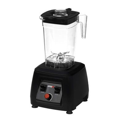 Omake BLE05 E11 Buz Kırıcı Manuel Bar Blender, 2 L, 2200 W, Siyah - 1