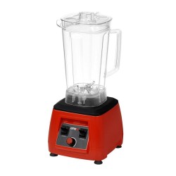 Omake BLE02.E11 Manual Bar Blender, Clear Cover, 3 L, 2200 W, Red - Omake