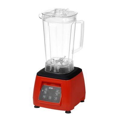 Omake BLE02.E15 Dijital Bar Blender, Şeffaf Kapak, 3 L, 2200 W, Kırmızı - 1