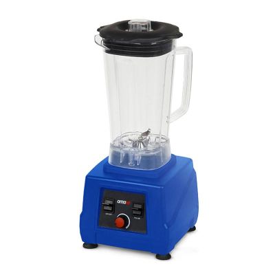Omake BLE11.E11 Buz Kırıcı Manuel Bar Blender, 3 L, 2200 W, Mavi - 1