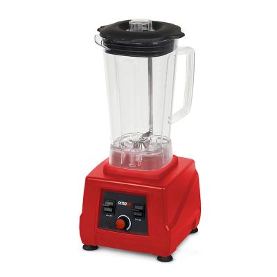 Omake BLE11.E11 Buz Kırıcı Manuel Bar Blender, Kapak Sensörlü, 3 L, 2200 W, Kırmızı - 1