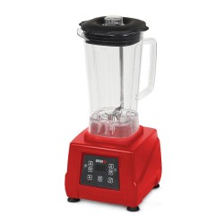 Omake BLE11.E15 Buz Kırıcı Dijital Bar Blender, Kapak Sensörlü, 3 L, 2200 W, Kırmızı - Omake