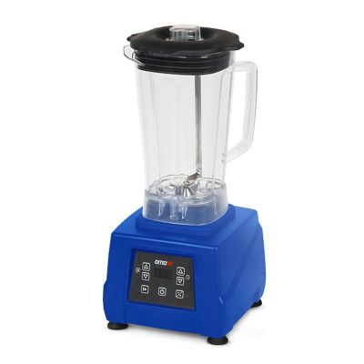 Omake BLE11.E15 Buz Kırıcı Dijital Bar Blender, Kapak Sensörlü, 3 L, 2200 W, Mavi - 1