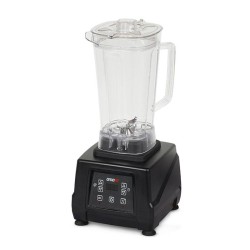 Omake BLE12.E15 Ice Crusher Digital Bar Blender, Clear Cover, 3 L, 2200 W, Black - Omake